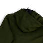 Womens Green Storm Cold Gear Long Sleeve Drawstring Pullover Hoodie Size S image number 4