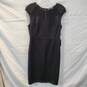 Adrianna Papell Sleeveless Black Dress Women's Size 8 NWT image number 1