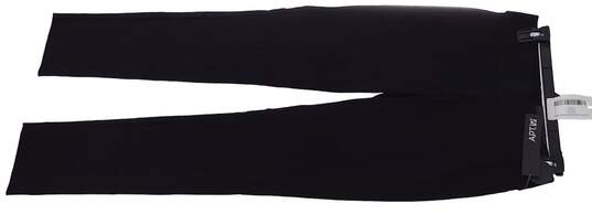 NWT Womens Black Comfort Flat Front Regular Fit Skinny Leg Dress Pants Size XS image number 6