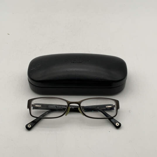 Womens Brown Spenser HC5031 9114 Dark Silver Prescription Eyeglasses w/Case image number 1