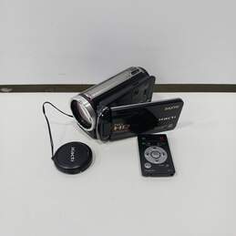 Black Sanyo HD Digital Camcorder w/ Remote