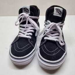 Vans Black Lace Up Wafflecup Sneakers Size 5.5