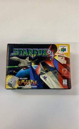 Star Fox 64 Rumble Pak Bundle - Nintendo 64 (CIB, Tested)