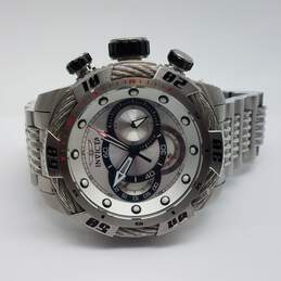 Invicta 25479 Over Size Stainless Steel 100M WR Silver Tone Men Watch 285g alternative image