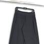 NWT Athleta Womens Black Elastic Waist Wide-Leg Pull-On Cropped Pants Size 10 image number 4