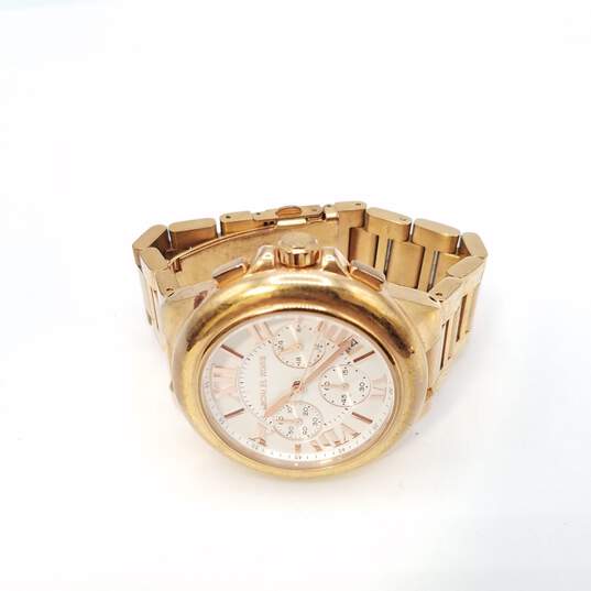 Michael Kors MK5757 43mm Rose Gold Tone Chrono Watch 150g image number 1