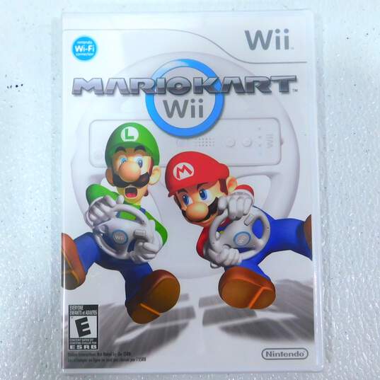 Nintendo Wii Mario Kart and Wheel Console Bundle image number 14
