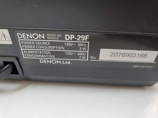 Denon DP29F Fully Automatic Turntable System - UNTESTED image number 5