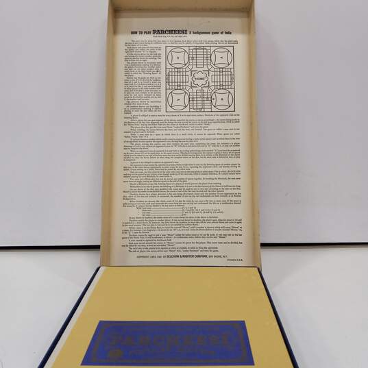 Vintage Selchow & Righter Parcheesi Gold Seal Edition Board Game image number 4
