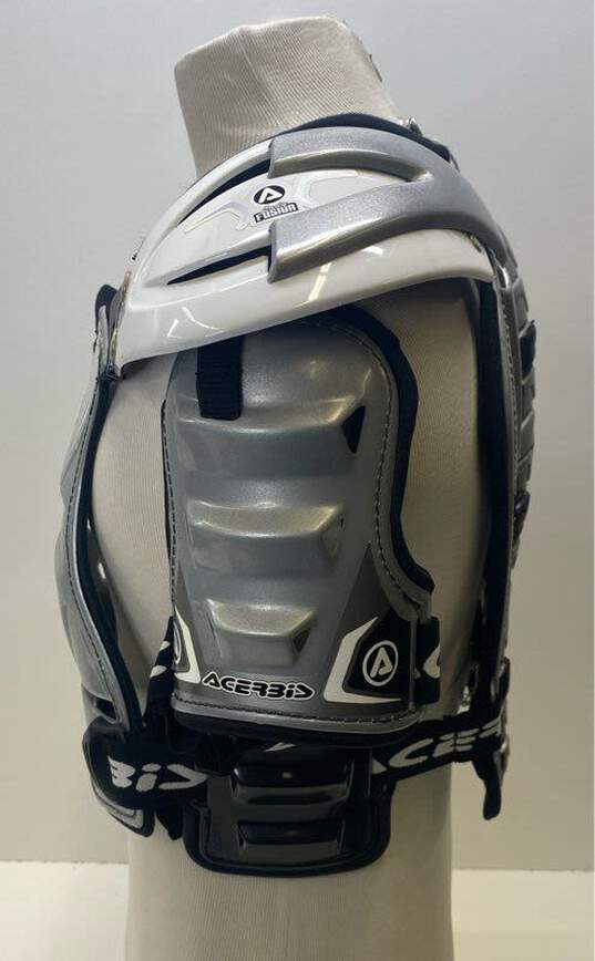 Acerbis Silver Plastic Protector Vest Sz. S/M image number 2
