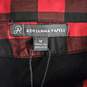 Red/Black Plaid Twofer Collared Sweater image number 4