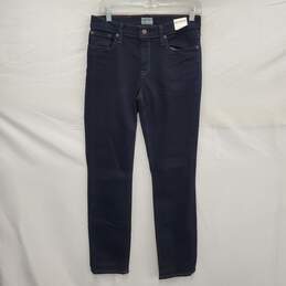 NWT J. Crew Matchstick Cotton Polyester Blend Dark Blue Jeans Size 27