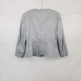Ann Taylor Factory Gray Lined Jacket WM Size 8 NWT alternative image