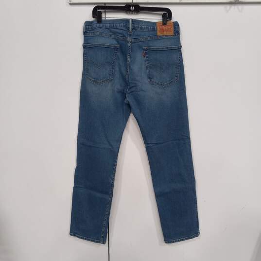 Levis 505 Blue Jeans Men's Size W36 L34 image number 2