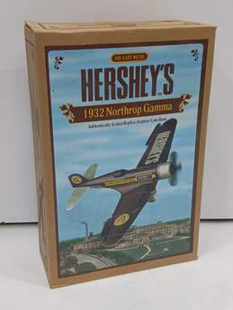 ERTL Collectibles Hershey's 1932 Northrop Gamma Replica Airplane Coin Bank IOB