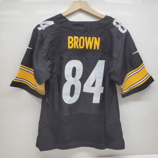 Antonio Brown Jersey Nike Pittsburgh Steelers Men’s Size M Black image number 4