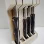 Collection of 4 Cutco Variety Kitchen Knives w/Plastic Wall Case image number 2