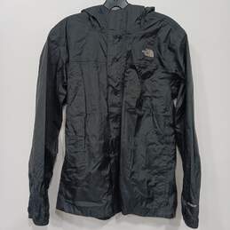 Boys Black Hooded Long Sleeve Full Zip Windbreaker Jacket Size XL Tall 18-20