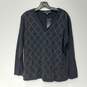 Women’s Tommy Hilfiger Studded Argyle Pullover Sweater Sz XL NWT image number 1