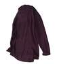 Womens Purple Long Sleeve Hooded Casual Pullover Sweater Size 3XL image number 2