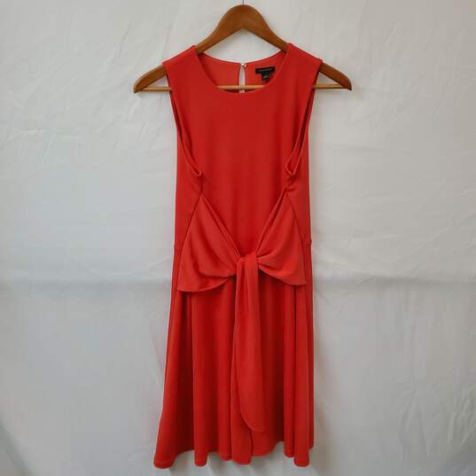 WOMENS ANN TAYLOR FRONT TIE SLEEVELESS DRESS SZ SMALL image number 1