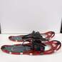 Yukon Charlie's 930 Red Snowshoes w/ Trekking Poles image number 3