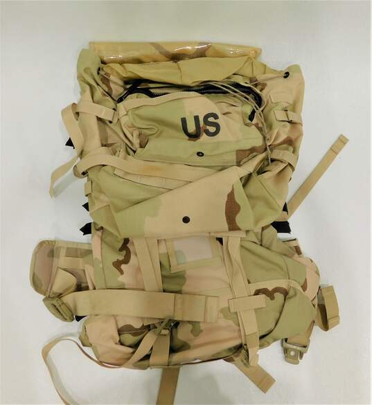 Molle II Large US Army Military Camo Rucksack Field Pack Backpack W/ Frame Camping Hiking Bug Out Bag image number 1