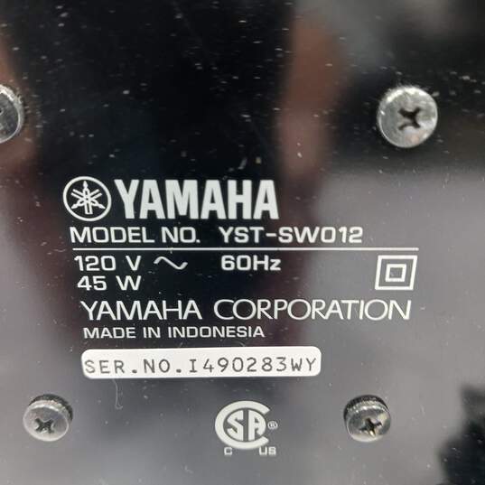 Yamaha YST-SW012 Subwoofer image number 5