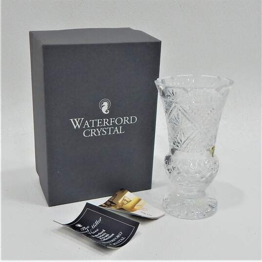 1998 Waterford Society Private Collection Lead Crystal Samuel Miller Vase image number 1