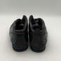 Mens A14M3 Black Leather Round Toe Lace-Up Ankle Hiking Boots Size 12M image number 4