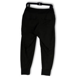Womens Gray Elastic Waist Zip Pocket Tapered Leg Pull-On Jogger Pants Sz 8P alternative image