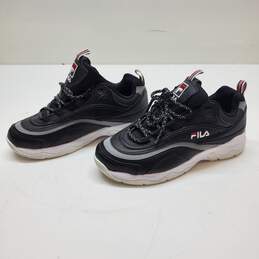 Fila Ray Men's Black Synthetic Leather Sneakers Size US 6 alternative image