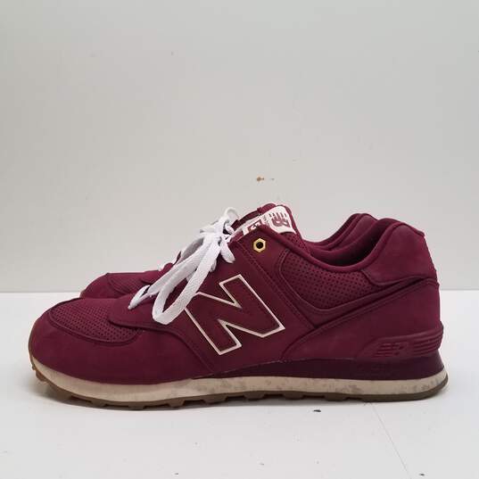 New Balance 574 Classic Outdoor Pack Running Shoe Red 13 image number 1
