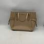 Michael Kors Womens Voyager East West Tan Leather Inner Pocket Tote Bag Purse image number 1