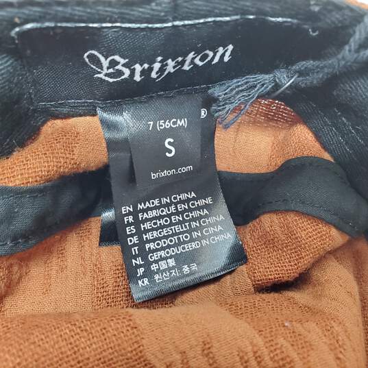 Brixton Fiddler Cotton Cap Hat Size Small NWT image number 4
