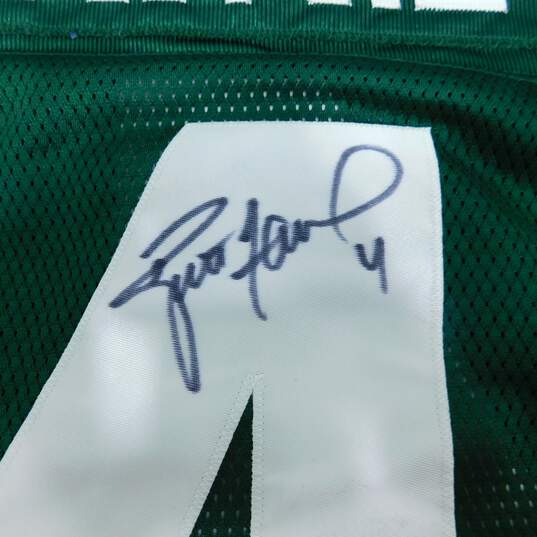 HOF Brett Favre Autographed Jersey w/ COA New York Jets image number 2