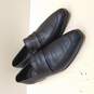 OPP Walking Time Navy Blue Leather Loafers Men's Size ? image number 3