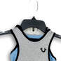 NWT Kids Heather Gray Sleeveless Scoop Neck Hooded Pullover Tank Top Size 2T image number 3