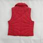 Kenneth Cole Reaction Scarlet Red Full Zip Puffer Down Vest Jacket NWT Size L image number 2