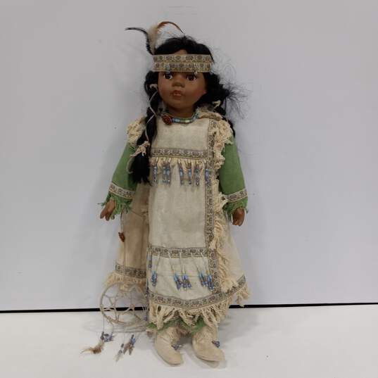 Native American Girl 16 Inch Doll w/ Dream Catcher image number 5