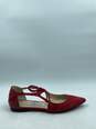 Jimmy Choo Red Pointed Flats W 5 COA image number 1