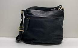 Great American Leather Works Black Leather Shoulder Bag alternative image