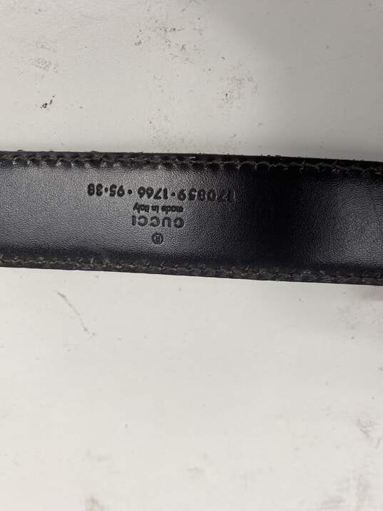 Gucci Brown Belt - Size One Size image number 3