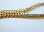 10k Yellow Gold Chunky Flattened Chain Necklace 13.2g image number 7