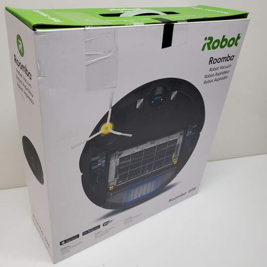 iRobot Untested P/R* Roomba 694  Robotic Vacuum In Box image number 4