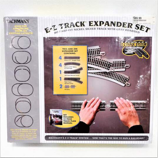 NEW Bachmann EZ Track Nickel SIL Layout Expander Set 12 HO Scale Sealed image number 1