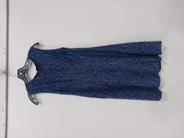 HQ Tommy Hilfiger Women's Blue Lace Dress alternative image