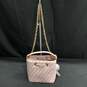 Michael Kors Shell Pink Quilted Drawstring Handbag w/ Shoulder Straps image number 2
