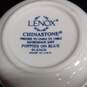 Lenox Chinastone Poppies On Blue Teacups image number 4