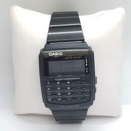 Casio 35mm Vintage Collection Calculator Stainless Steel Watch
